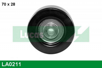 LUCAS ENGINE DRIVE la0211 -  Натяжной ролик, поликлиновой  ремень